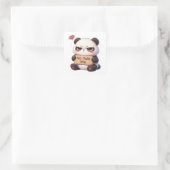Geen Praat Mij Moe Panda Sticker (Tas)