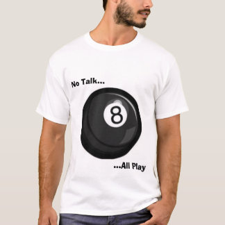 Geen praatje Alle Spel T-shirt