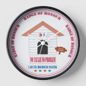 Geen praatje, geen probleem Doghouse Master Design (Voorkant)