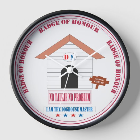 Geen praatje, geen probleem Doghouse Master Design (Voorkant)