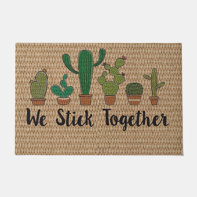 Geen prikken toegestaan, deurmat, Planten deurmat, Deurmat (Voorkant)