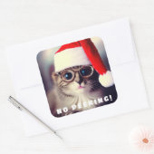 Geen prikkende Klassieke Ronde Sticker (Envelop)