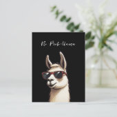 Geen Prob-lama Cool Llama Funky Alpaca Briefkaart (Staand voorkant)