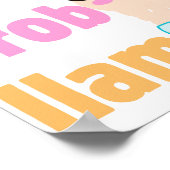 Geen prob-lama poster: 3e graad poster (Hoek)