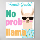 Geen prob-lama poster: 3e graad poster (Voorkant)