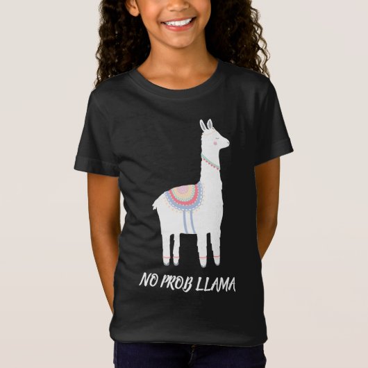 Geen Prob Lama-Shirt T-shirt (Voorkant)