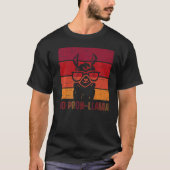 Geen Prob llama Animal Fur Alpaca Wool T-shirt (Voorkant)