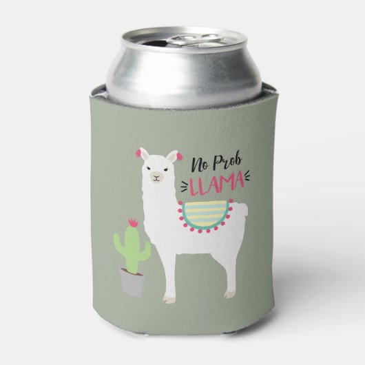 Geen Prob Llama Blikjeskoeler (Blikje Voorkant)