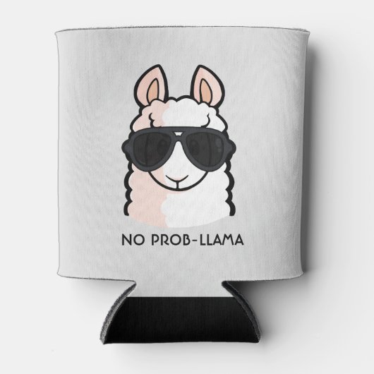 Geen Prob-Llama Blikjeskoeler (Voorkant)