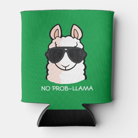 Geen Prob-Llama Blikjeskoeler (Voorkant)