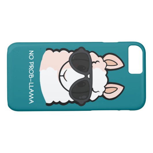 Geen Prob-Llama Case-Mate iPhone Case (Achterkant (Horizontaal))