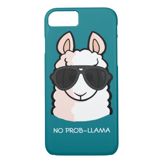 Geen Prob-Llama Case-Mate iPhone Case (Achterkant)