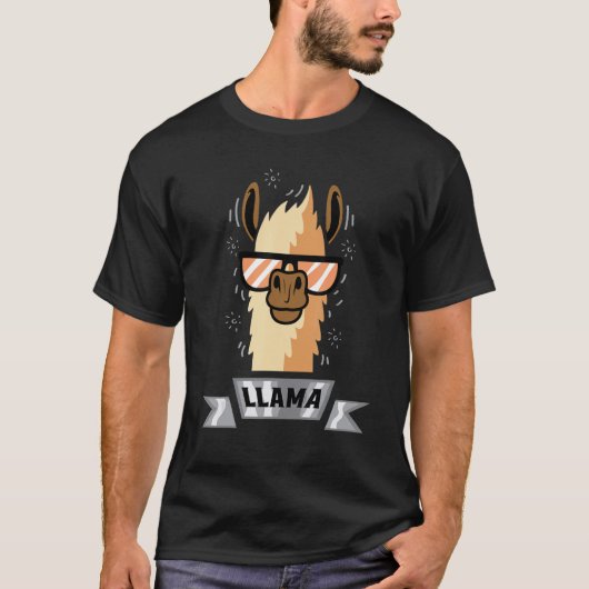 Geen prob Llama Cool Person T-shirt (Voorkant)