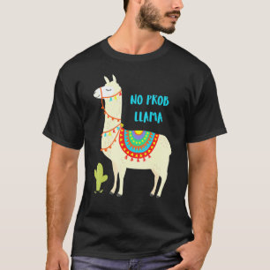 Geen Prob Llama Eerste Dag Van School 2 T-shirt