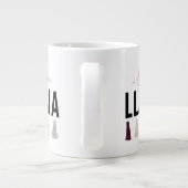 Geen Prob Llama | Goudtapels Grote Koffiekop (Achterkant)