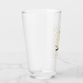 Geen-Prob-Llama Grappige Cute Llama met Sterren Glas (Rechts)