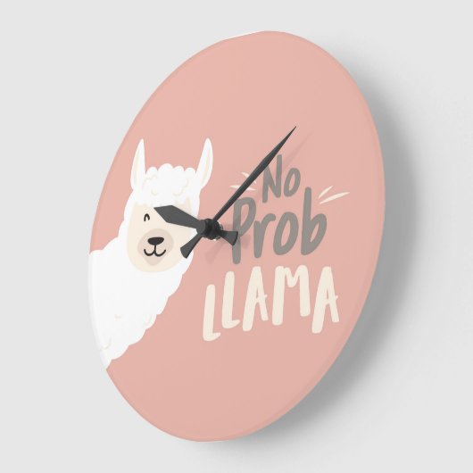 Geen Prob Llama Grote Klok (Hoek)