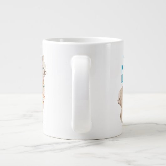 Geen Prob Llama Grote Koffiekop (Achterkant)