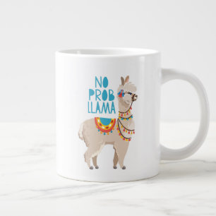 Geen Prob Llama Grote Koffiekop