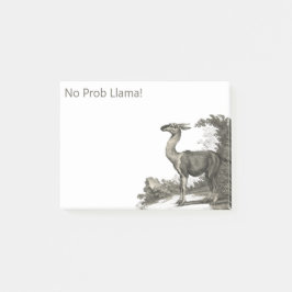 Geen Prob Llama  Guanaco Illustratie Post-it® Notes