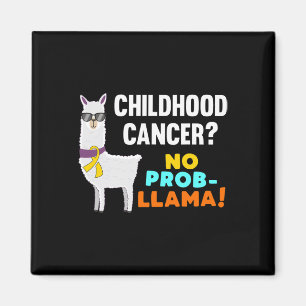 Geen Prob-Llama kinderkanker krijger overlevende A Magneet