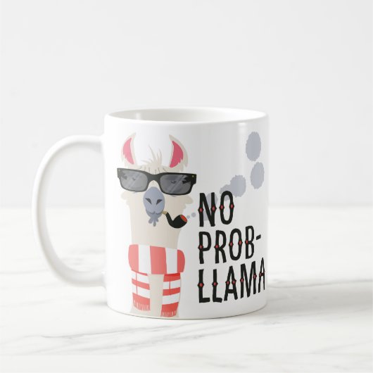 Geen Prob-Llama Koffiemok (Links)