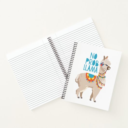 Geen Prob Llama Notitieboek (Binnen)