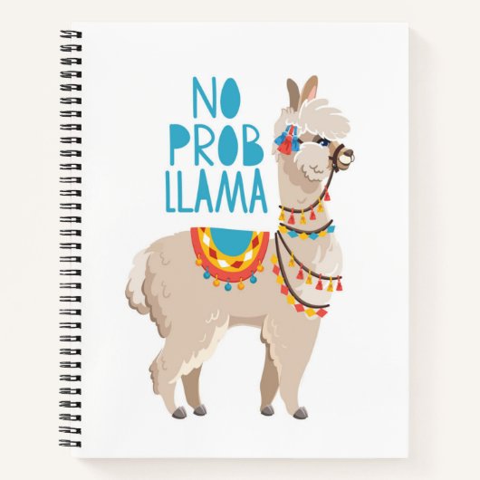 Geen Prob Llama Notitieboek (Voorkant)