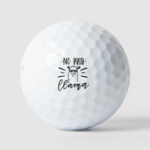 Geen Prob Llama-ontwerp Golfballen (Voorkant)