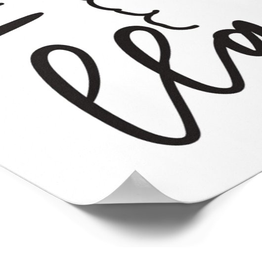 Geen Prob Llama-ontwerp Poster (Hoek)