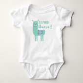 Geen prob-llama romper (Voorkant)