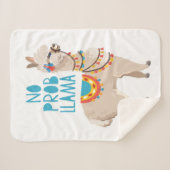 Geen Prob Llama Sherpa Deken (Voorkant (horizontaal))