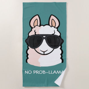 Geen Prob-Llama Strandlaken