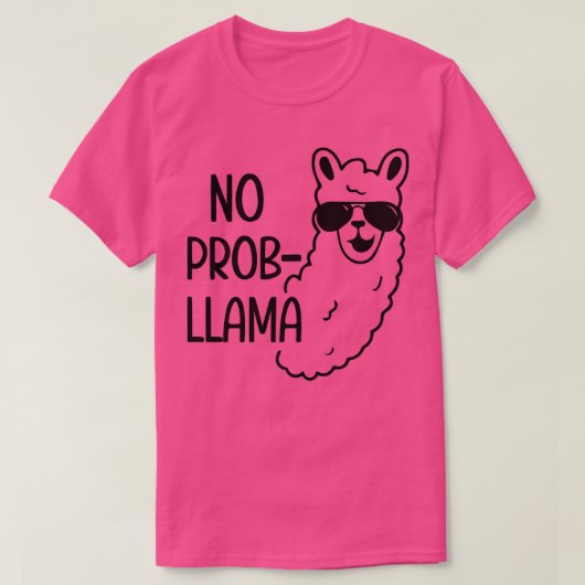 Geen Prob Llama T-shirt (Design voorkant)
