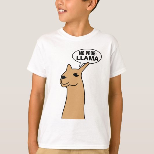 Geen Prob Llama T-shirt (Voorkant)