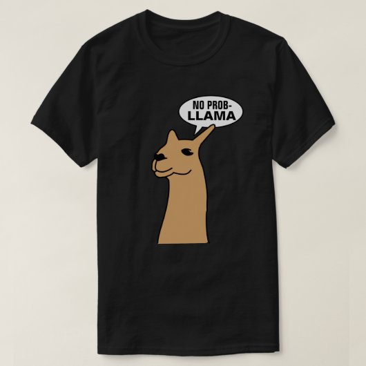 Geen Prob Llama T-shirt (Design voorkant)