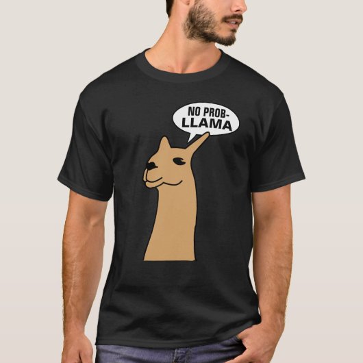 Geen Prob Llama T-shirt (Voorkant)