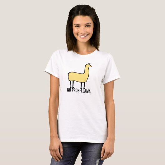 Geen Prob Llama T-shirt (Voorkant volledig)