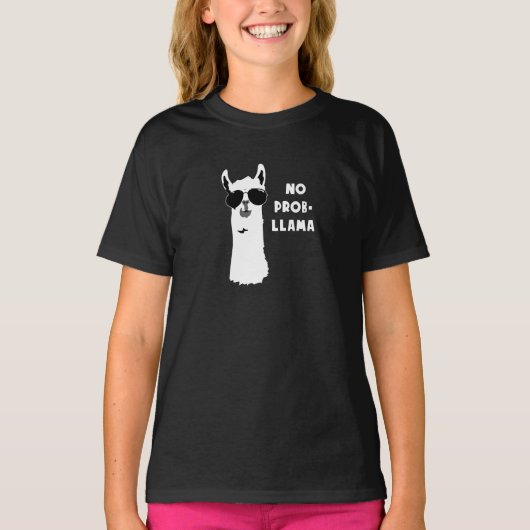 Geen Prob-Llama T-shirt (Voorkant)