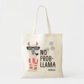 Geen Prob-Llama Tote Bag (Voorkant)