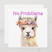 GEEN PROBLEEM ALS JE JEZUS KAART HEBT (Voorkant / Achterkant)