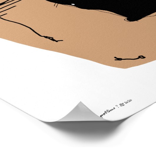 Geen probleem? (Een probleem?) Poster (Hoek)