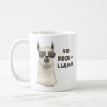 Geen probleem Llama Koffiemok<br><div class="desc">Cool llama is cool. Ga ermee om.</div>