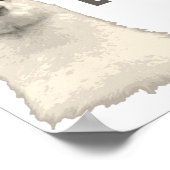 Geen probleem Llama Poster (Hoek)