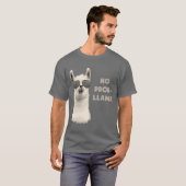 Geen probleem Llama T-shirt (Voorkant volledig)