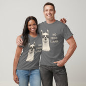 Geen probleem Llama T-shirt (Unisex)