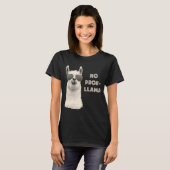 Geen probleem Llama T-shirt (Voorkant volledig)