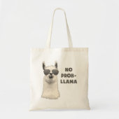 Geen probleem Llama Tote Bag (Voorkant)