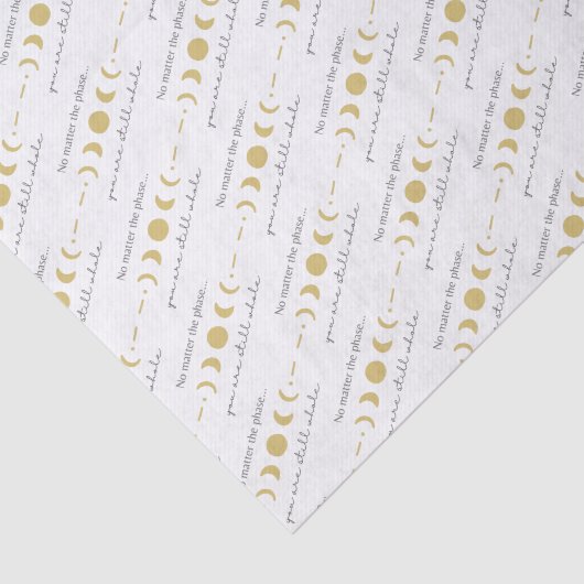 Geen probleem met het fasemomonweefseldocument tissuepapier (Detail)