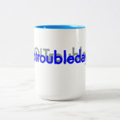 Geen probleem vandaag! tweekleurige koffiemok (Center)